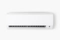 White wall mounted split air conditioner indoor unit